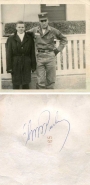 Elvis vintage Bad Nauheim signed polaroid photo