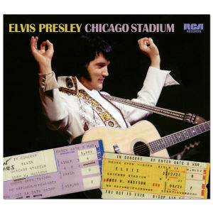 Elvis Presley Chicago Stadium '76 front cover