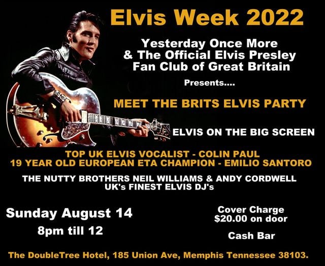 Meet Up during Elvis Week 2022