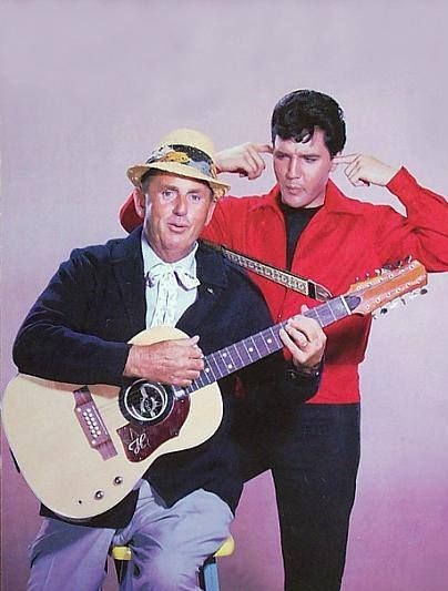 Elvis with the Colonel - Spinout Publicity Shot
